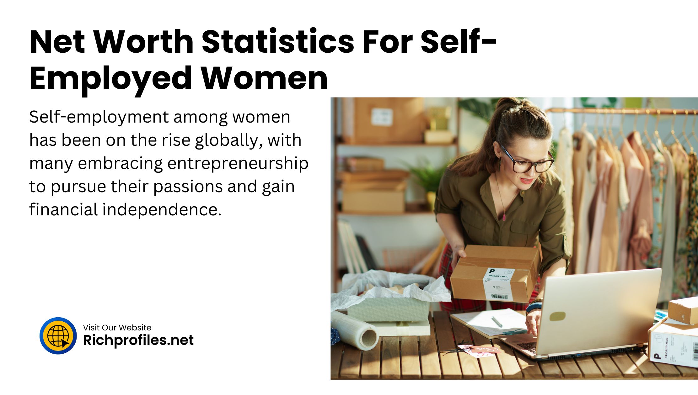 Net Worth Statistics For Self-Employed Women